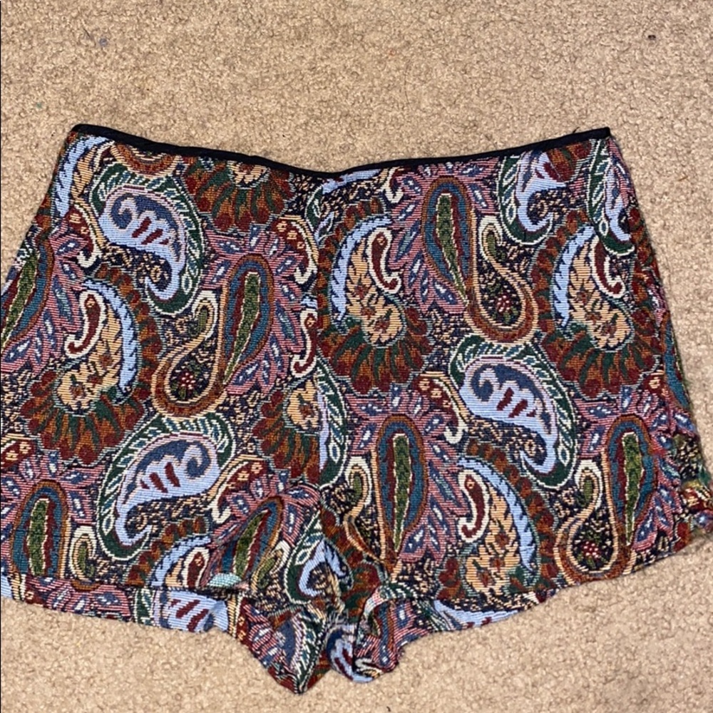 Paisley shorts